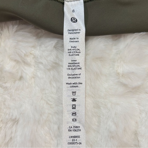 NWT Lululemon Base Pace HR Crop 23” - Picture 13 of 13